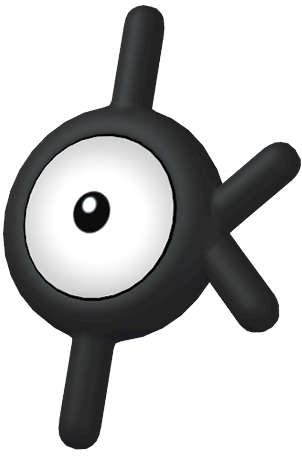 High Quality Unown (K) Blank Meme Template