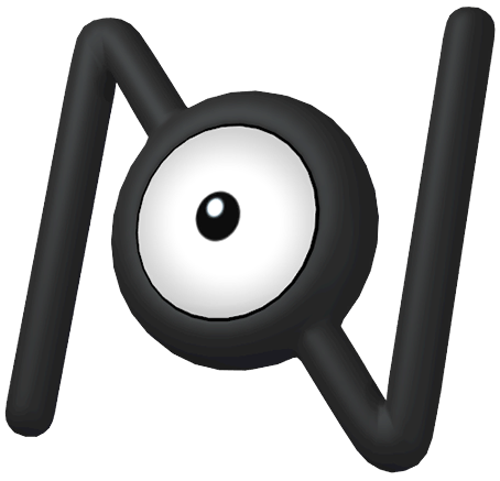 High Quality Unown (N) Blank Meme Template