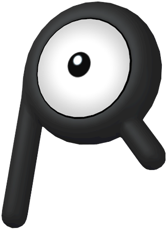 Unown (R) Blank Meme Template