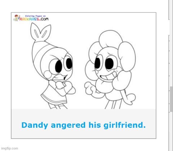I FOUND THIS ON A COLORING PAGE WEBSITE (shitpost) | made w/ Imgflip meme maker