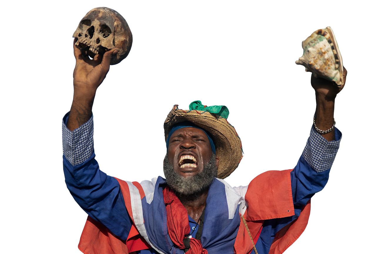 High Quality HAITIAN VOODOO DOCTOR Blank Meme Template