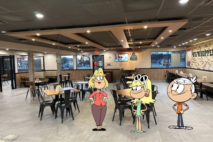 Going to Burger King | image tagged in the loud house,nickelodeon,lincoln loud,burger king,whopper,commercial | made w/ Imgflip meme maker