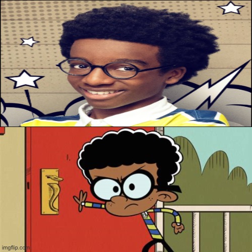 Clyde McBride Hates His Live Action Self | image tagged in the loud house,nickelodeon,angry,angry kid,live action,lincoln loud | made w/ Imgflip meme maker