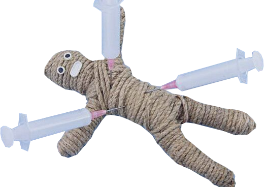 MANDATORY VOODOO DOLL Blank Meme Template