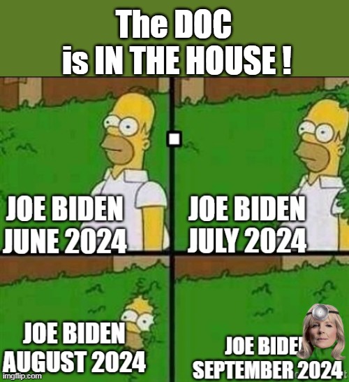 BIDEN :   "ALL YOURS KID" | The DOC
 is IN THE HOUSE ! | image tagged in jill biden another unelected leader meme | made w/ Imgflip meme maker