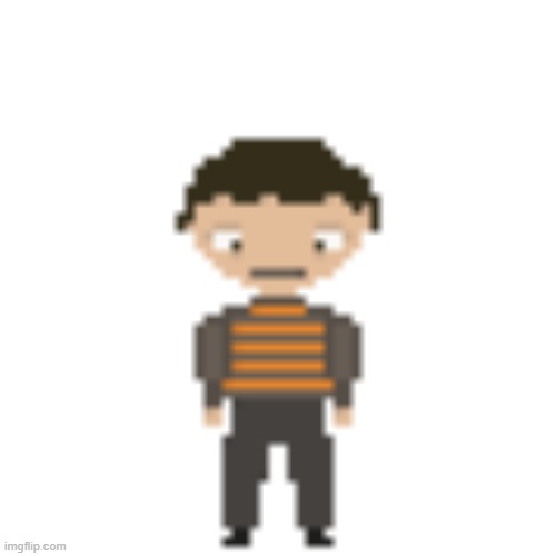 I am 'trying' to make a game and this little fellow is the protagonist. I hate him he's ugly | made w/ Imgflip meme maker