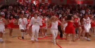 High Quality High School Musical Dance Blank Meme Template