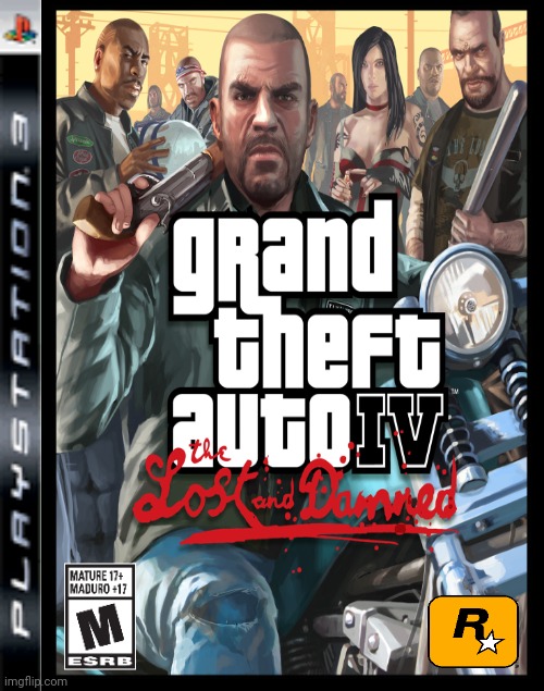 If GTA TLAD had been sold separately | image tagged in grand theft auto,playstation 3 | made w/ Imgflip meme maker