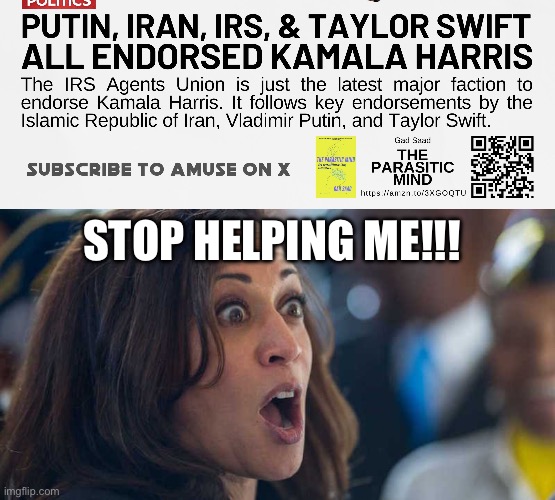 STOP HELPING ME!!! | image tagged in kamala harriss,taxes,kamala harris,government,politics,political meme | made w/ Imgflip meme maker