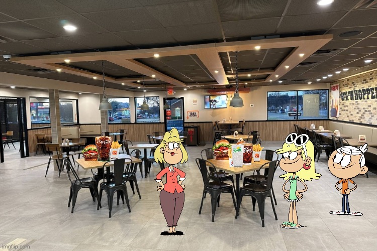 Going to Burger King Part 2 | image tagged in the loud house,lincoln loud,nickelodeon,burger king,fast food,burger | made w/ Imgflip meme maker