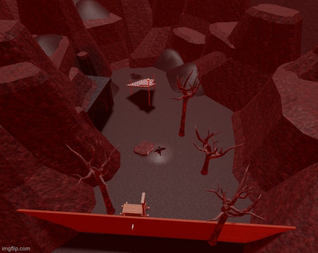 working on a post-apocalyptic map, heres the wip raider camp | made w/ Imgflip meme maker