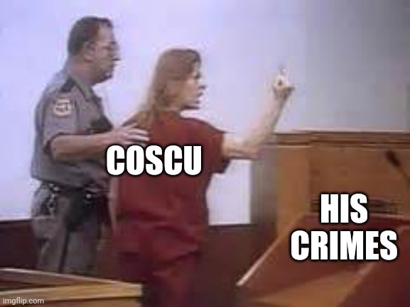 Facts | COSCU; HIS CRIMES | image tagged in aileen wuornos | made w/ Imgflip meme maker