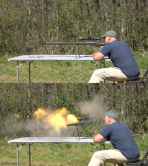 .50 Cal Exploding | image tagged in 50 cal exploding | made w/ Imgflip meme maker