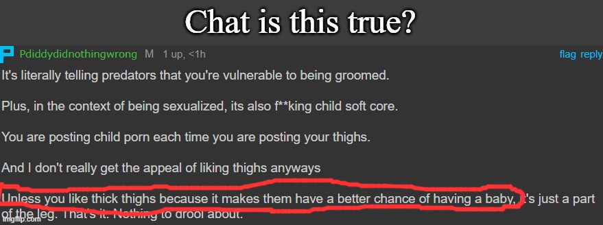 Chat is this true? | made w/ Imgflip meme maker