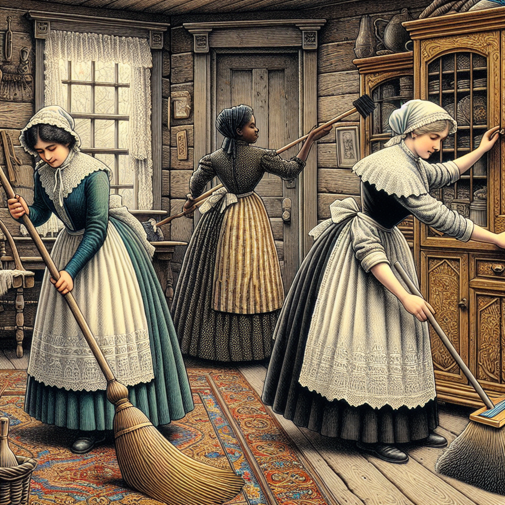 High Quality women cleaning Blank Meme Template