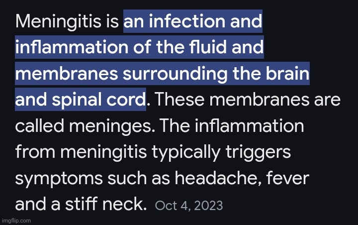 Ok now im grateful I'm getting a meningitis vaccine. Now I don't Blank Meme Template