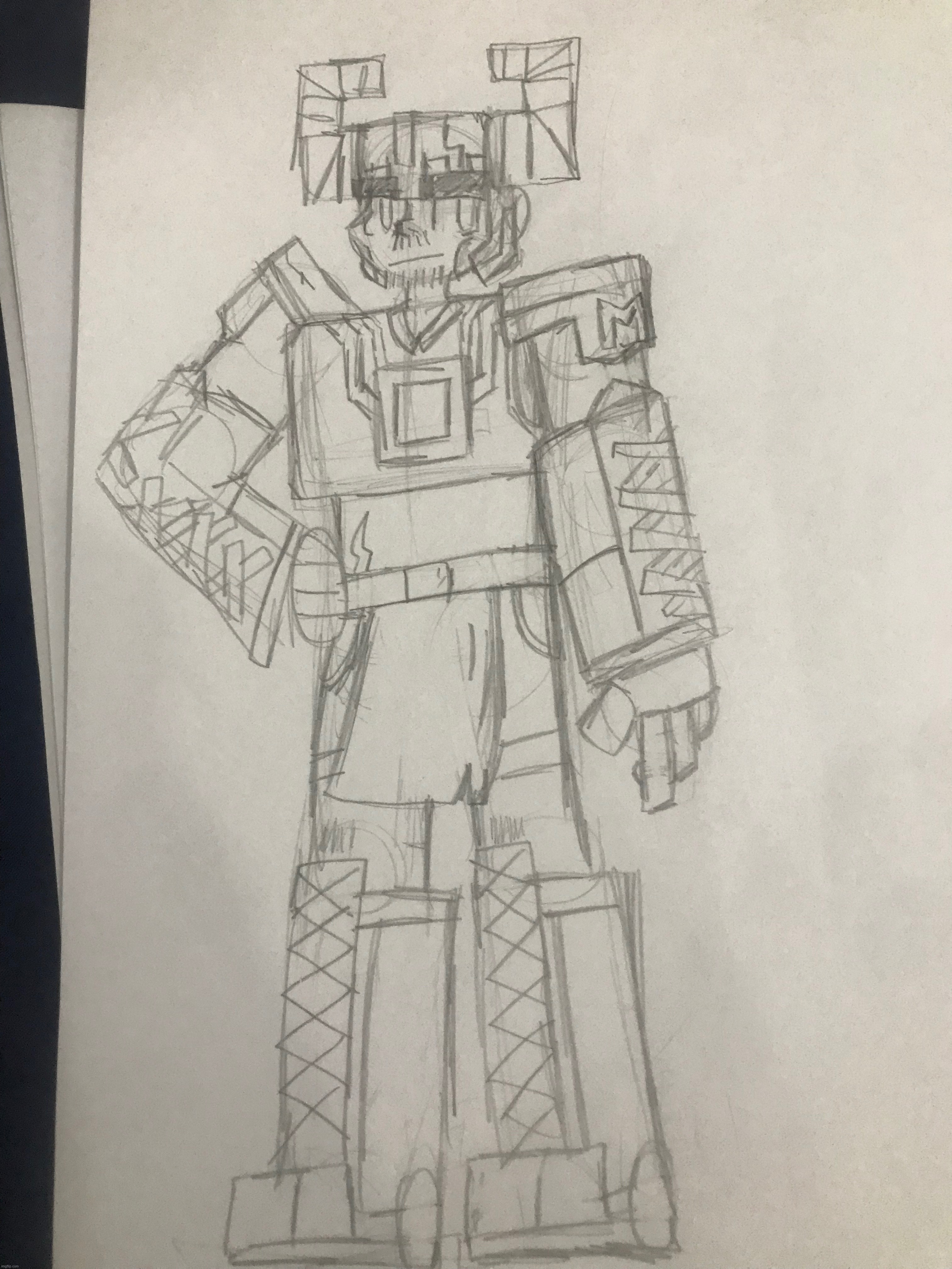 Melvyn (Melborus Magpond human version) | made w/ Imgflip meme maker