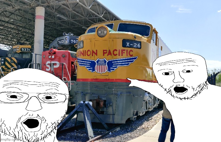 Totally me rn (btw if you can guess what train this is, your a legend) | made w/ Imgflip meme maker