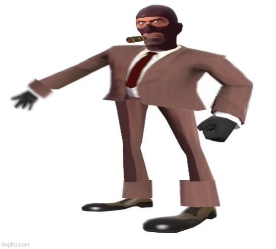 spy from the hit game team fortress two | made w/ Imgflip meme maker