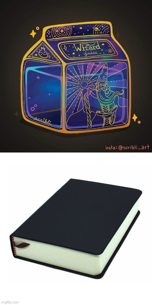 Wizard Book Blank Meme Template