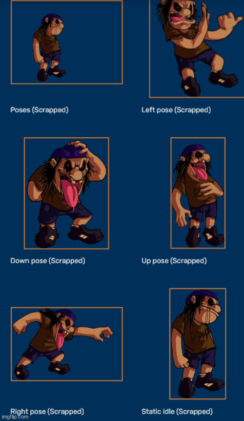 freaky ahh scrapped poses | made w/ Imgflip meme maker