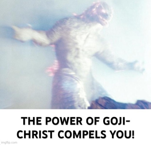 Goji-Christ | image tagged in goji-christ | made w/ Imgflip meme maker