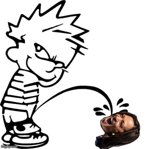 Calvin Peeing | image tagged in calvin peeing | made w/ Imgflip meme maker