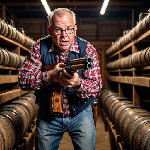 Tim Walz as Elmer Fudd Blank Meme Template