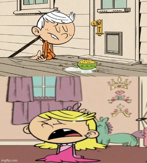 Lola is Sorry for Lincoln | image tagged in the loud house,nickelodeon,lincoln loud,sad,sister,crying | made w/ Imgflip meme maker