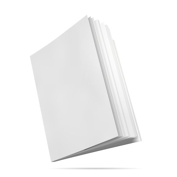 High Quality White Premium Blank Book V10 Blank Meme Template