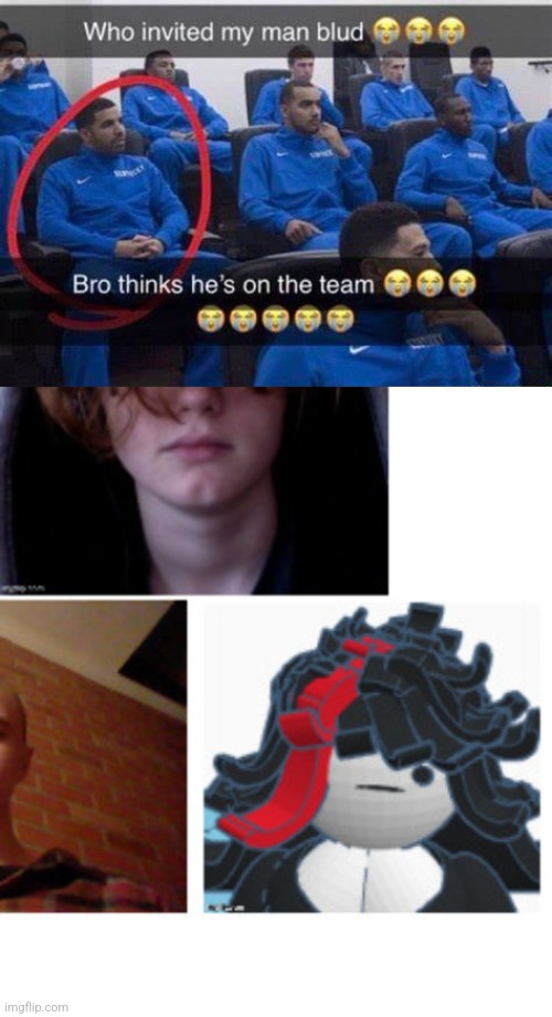 image tagged in bro thinks he's on the team | made w/ Imgflip meme maker