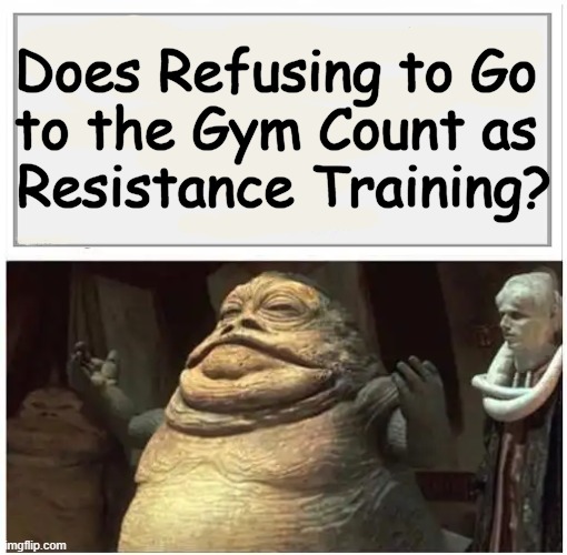 Fingers crossed | Does Refusing to Go 
to the Gym Count as 
Resistance Training? | image tagged in hope,resistance,training,well yes but actually no,relatable,wholesome content | made w/ Imgflip meme maker