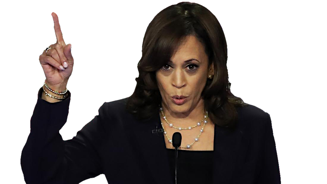 KAMALA POINTS UP Blank Meme Template