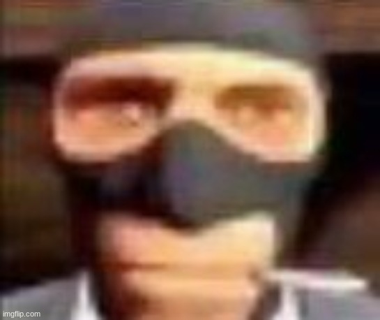 face reveal (i am the blu spy from team fortress 2) | made w/ Imgflip meme maker