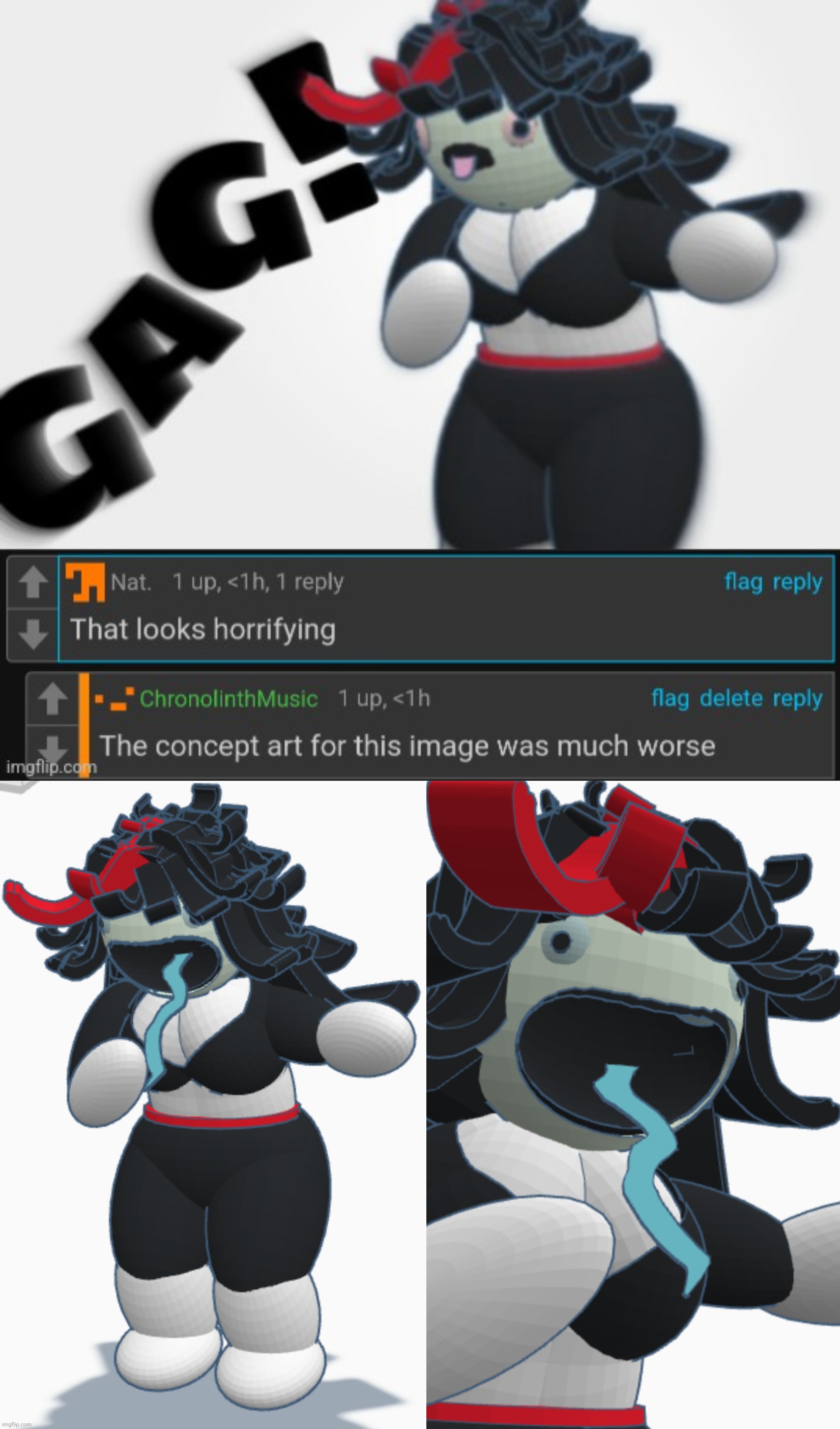 Redoing the face was a very good idea | made w/ Imgflip meme maker