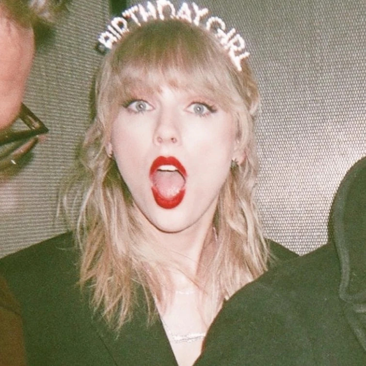 Happy Birthday from Taylor Swift Blank Meme Template