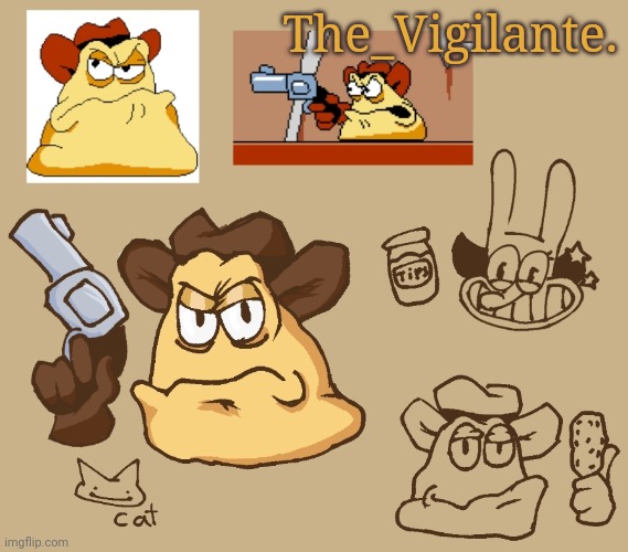 High Quality vigilante doodles Blank Meme Template