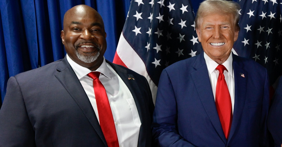 Mark Robinson and DonOLD Trump, 2 misogynist racists Blank Meme Template