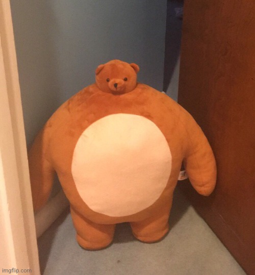 Buff Teddy Bear | image tagged in buff teddy bear | made w/ Imgflip meme maker