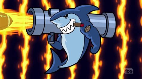 High Quality Bazooka Sharks Blank Meme Template