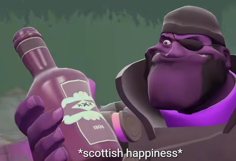 *scottish happiness* Blank Meme Template