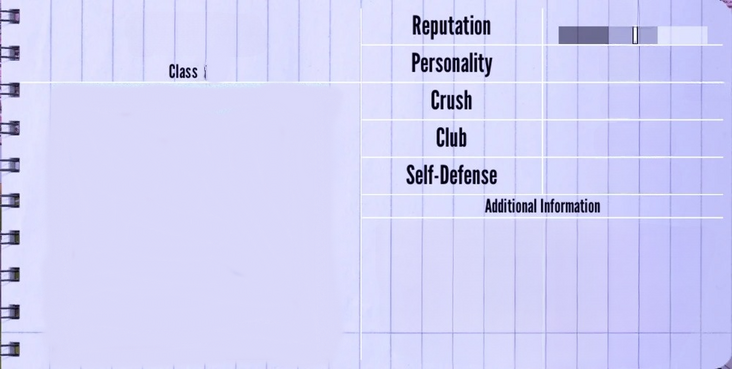 Yandere simulator 1980 profile Blank Meme Template