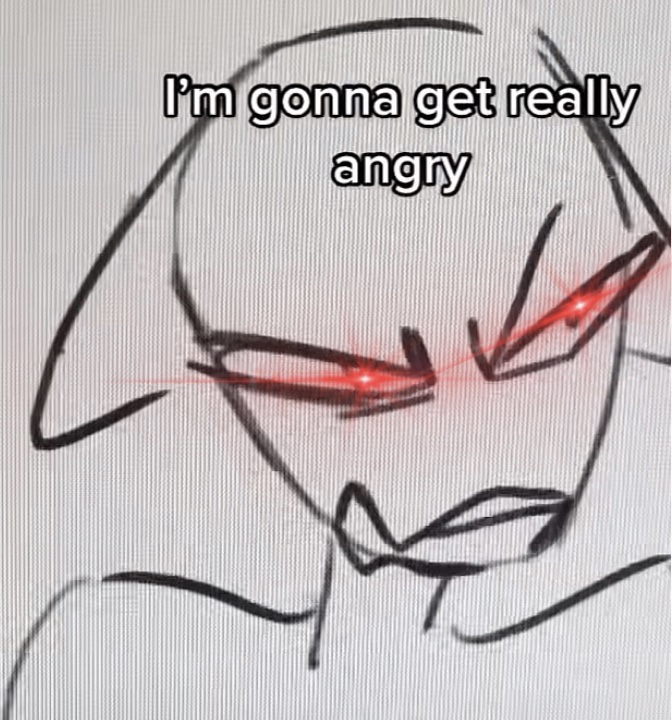 angry furry meme Blank Meme Template