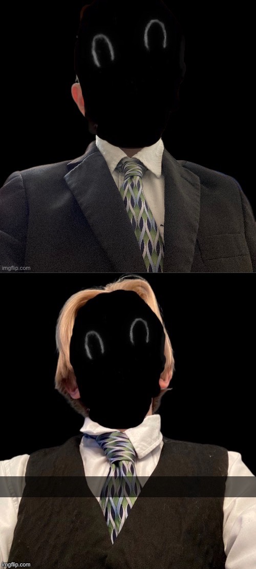 Which is better | image tagged in whoag murderous now has a blazer,murderous new face temp | made w/ Imgflip meme maker