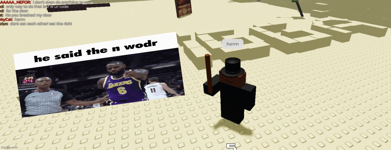 found that in a game that i wonder how it passed roblox moderation | made w/ Imgflip meme maker