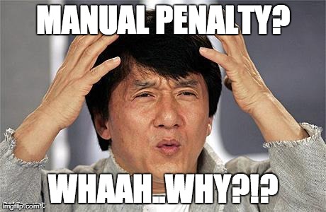 Google manual penalty meme