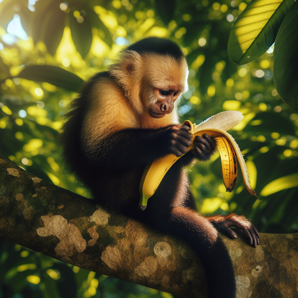 monkey eating banana Blank Meme Template