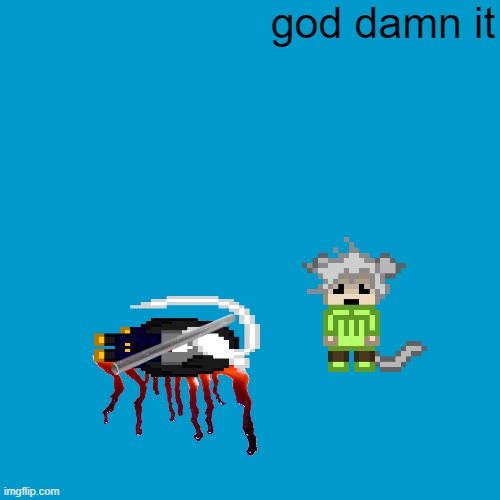 god damn it | god damn it | image tagged in blank weezer blue album edit | made w/ Imgflip meme maker