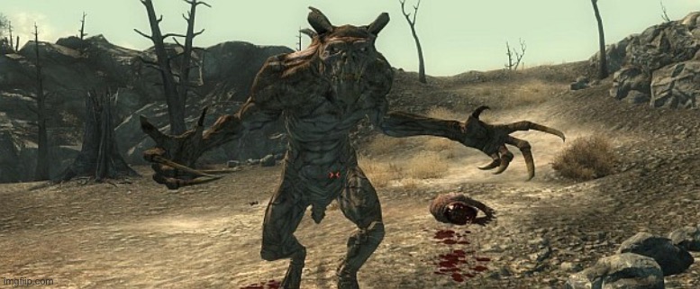 Deathclaw  | image tagged in deathclaw | made w/ Imgflip meme maker