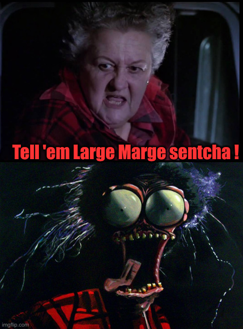 Tell 'em Large Marge sentcha ! | image tagged in large marge | made w/ Imgflip meme maker